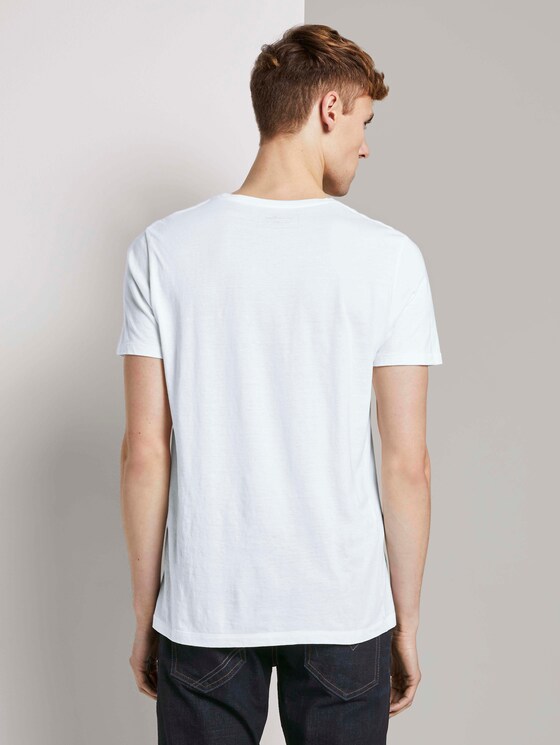 T-Shirt im Doppelpack - Männer - White T-Shirt im Doppelpack - Männer - White - 2 - TOM TAILOR Denim