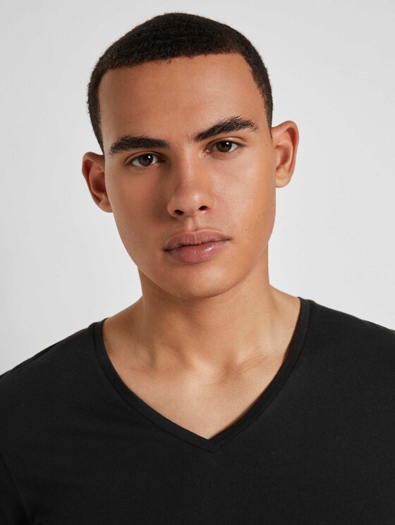 T-Shirt im Doppelpack - Männer - Black T-Shirt im Doppelpack - Männer - Black - 9 - TOM TAILOR Denim