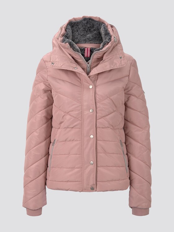 Lined jacket - Women - Taste Of Berry Lined jacket - Women - Taste Of Berry - 7 - TOM TAILOR