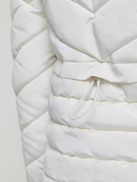 Gefütterte Jacke - Frauen - soft stone grey Gefütterte Jacke - Frauen - soft stone grey - 9 - TOM TAILOR