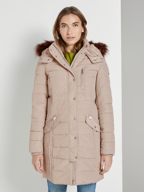 Hybrid coat - Women - silver grey Hybrid coat - Women - silver grey - 1 - TOM TAILOR