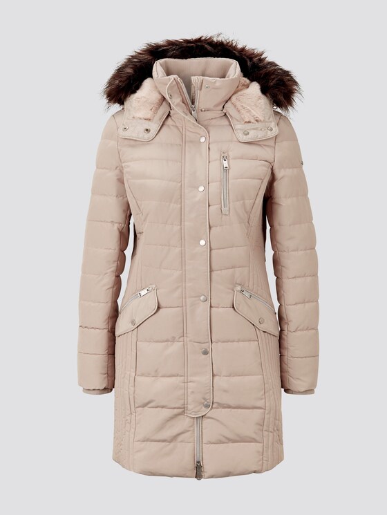 Hybrid coat - Women - silver grey Hybrid coat - Women - silver grey - 7 - TOM TAILOR