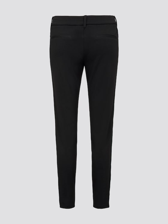 Joggingbroek met galonstrepen - Vrouwen - Deep Black Joggingbroek met galonstrepen - Vrouwen - Deep Black - 8 - TOM TAILOR Denim