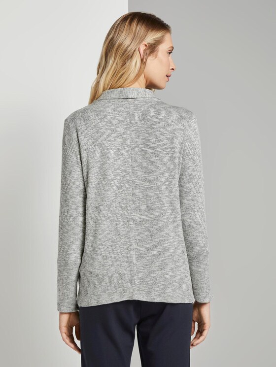 Schlichter Cardigan - Frauen - Silver Grey Melange Schlichter Cardigan - Frauen - Silver Grey Melange - 2 - TOM TAILOR