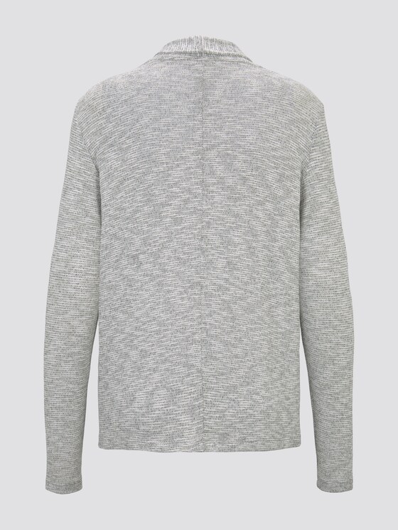 Schlichter Cardigan - Frauen - Silver Grey Melange Schlichter Cardigan - Frauen - Silver Grey Melange - 8 - TOM TAILOR