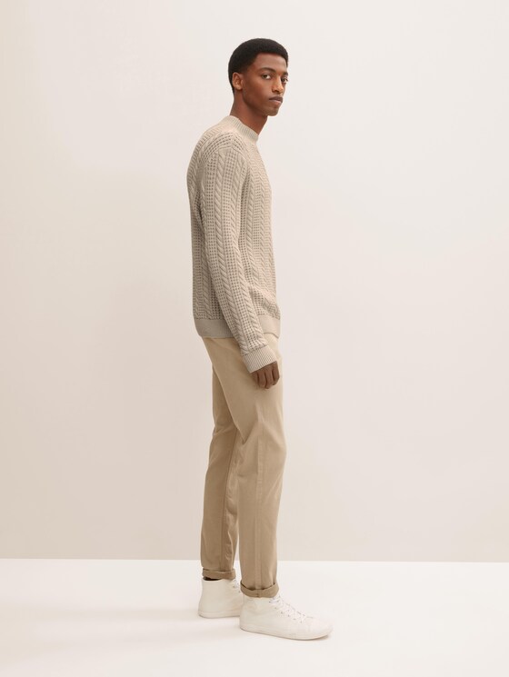 Travis Slim Chino - Men - cement yarn dye structure Travis Slim Chino - Men - cement yarn dye structure - 11 - TOM TAILOR