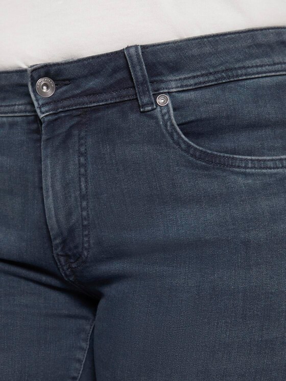 Slim Jeans - Frauen - Used Dark Stone Blue Denim Slim Jeans - Frauen - Used Dark Stone Blue Denim - 10 - My True Me