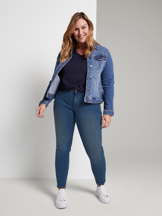 Plus Size - TTPLUS SKINNY Jeans von Women Plus Size, Blue Denim