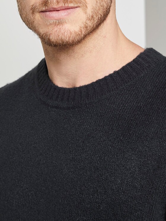 Schlichter Strickpullover - Männer - Sky Captain Blue Schlichter Strickpullover - Männer - Sky Captain Blue - 9 - TOM TAILOR