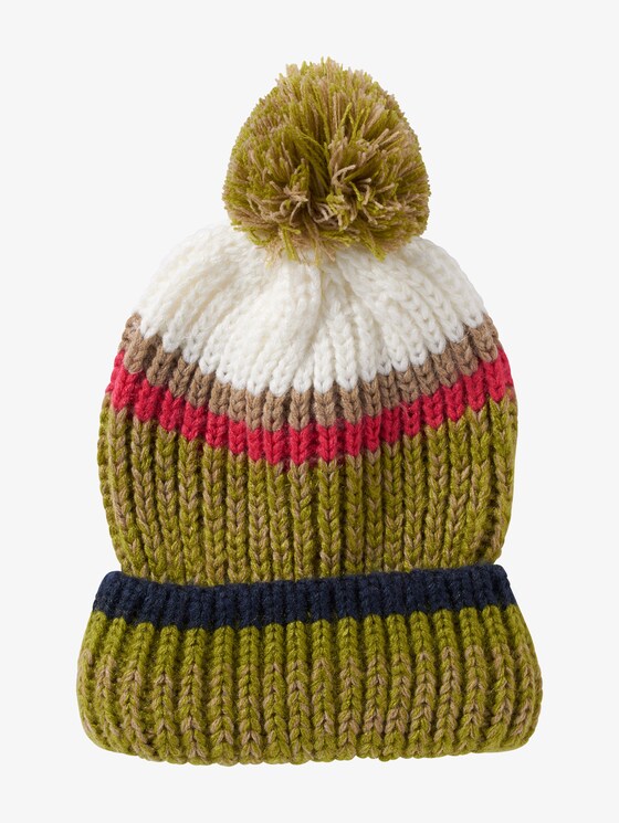 Beanie met pompon - Vrouwen - wood green Beanie met pompon - Vrouwen - wood green - 7 - TOM TAILOR