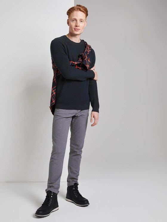 Pullover mit Raglanärmeln - Männer - Sky Captain Blue Pullover mit Raglanärmeln - Männer - Sky Captain Blue - 3 - TOM TAILOR Denim