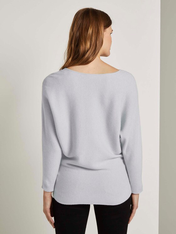 strukturierter Pullover - Frauen - Marble Beige Melange strukturierter Pullover - Frauen - Marble Beige Melange - 2 - TOM TAILOR Denim