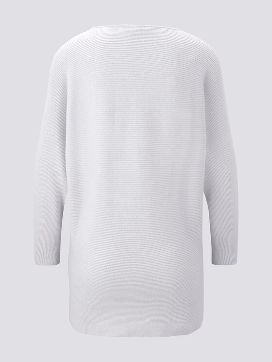 strukturierter Pullover - Frauen - Marble Beige Melange strukturierter Pullover - Frauen - Marble Beige Melange - 8 - TOM TAILOR Denim