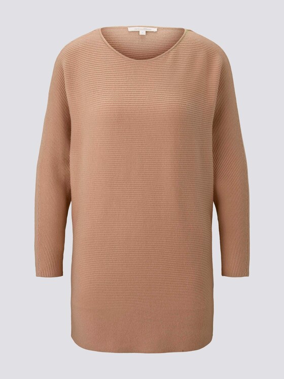Trui met textuur - Vrouwen - camel melange Trui met textuur - Vrouwen - camel melange - 7 - TOM TAILOR Denim
