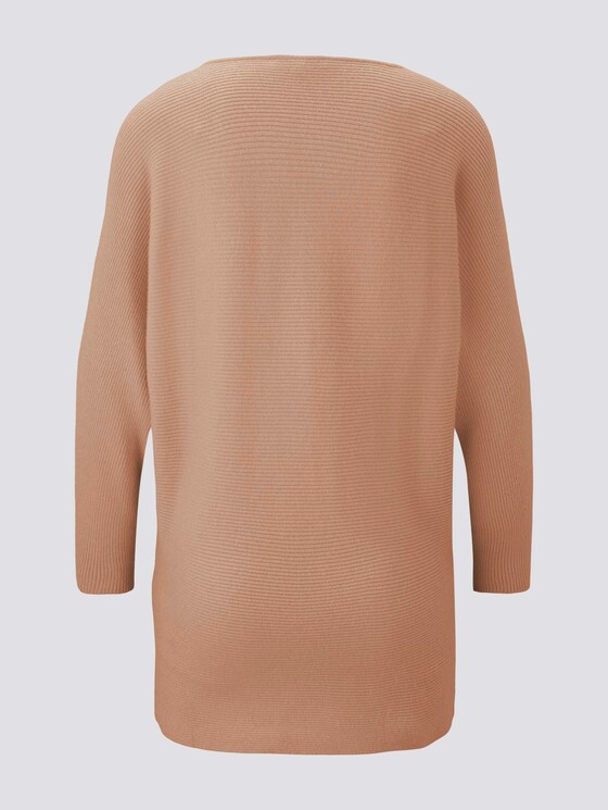 Trui met textuur - Vrouwen - camel melange Trui met textuur - Vrouwen - camel melange - 8 - TOM TAILOR Denim