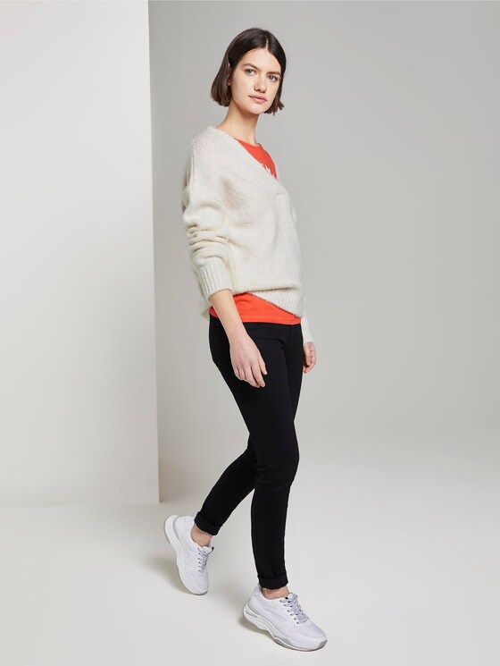T-Shirt mit Print - Frauen - brilliant red T-Shirt mit Print - Frauen - brilliant red - 3 - TOM TAILOR Denim