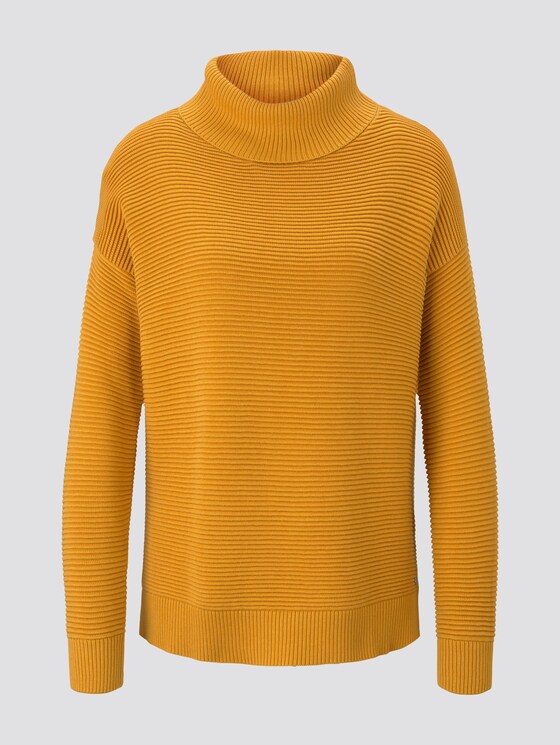 Ottoman Pullover - Frauen - Sunflower Ottoman Pullover - Frauen - Sunflower - 7 - TOM TAILOR Denim