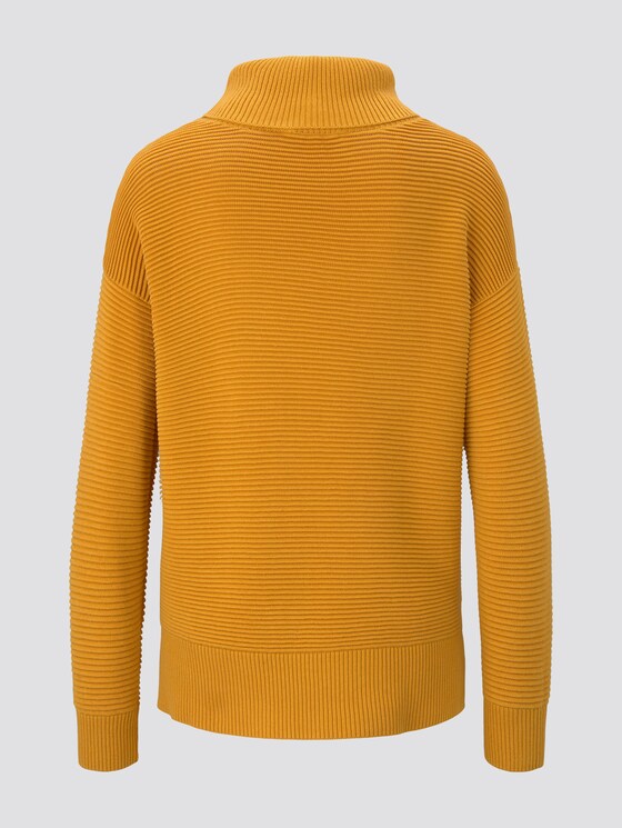 Ottoman Pullover - Frauen - Sunflower Ottoman Pullover - Frauen - Sunflower - 8 - TOM TAILOR Denim