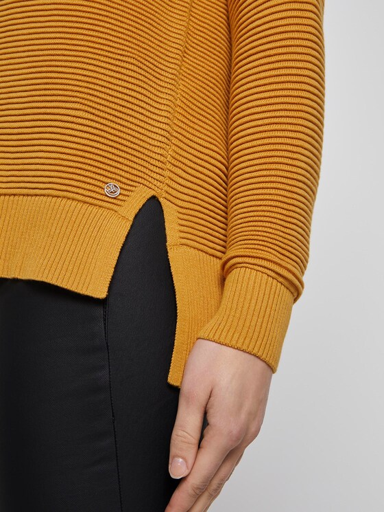 Ottoman Pullover - Frauen - Sunflower Ottoman Pullover - Frauen - Sunflower - 9 - TOM TAILOR Denim