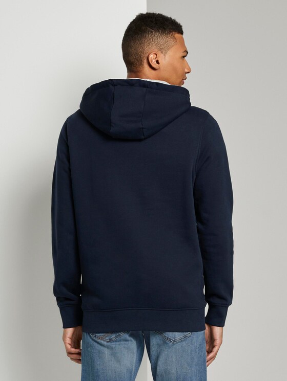 Hoodie mit Kängurutasche - Männer - Sky Captain Blue Hoodie mit Kängurutasche - Männer - Sky Captain Blue - 2 - TOM TAILOR Denim