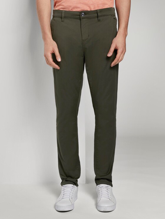 Effen Chino Broek - Mannen - Woodland Green Effen Chino Broek - Mannen - Woodland Green - 1 - TOM TAILOR Denim