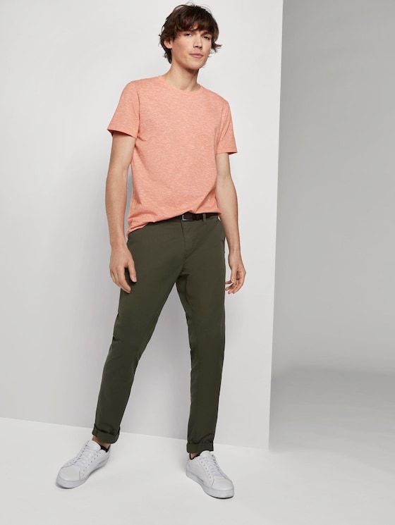 Effen Chino Broek - Mannen - Woodland Green Effen Chino Broek - Mannen - Woodland Green - 3 - TOM TAILOR Denim