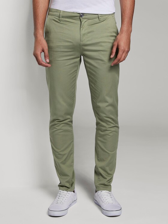 Schlichte Chino-Hose - Männer - greyish green Schlichte Chino-Hose - Männer - greyish green - 1 - TOM TAILOR Denim