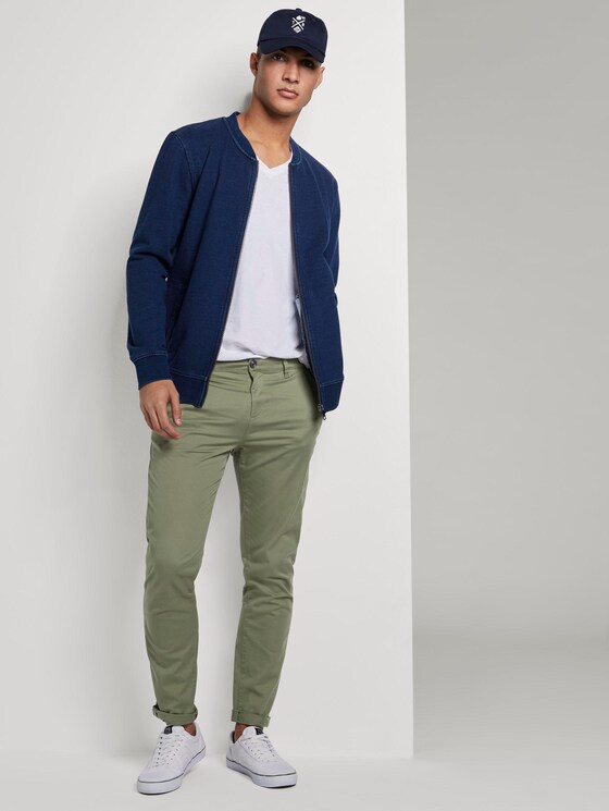 Schlichte Chino-Hose - Männer - greyish green Schlichte Chino-Hose - Männer - greyish green - 3 - TOM TAILOR Denim