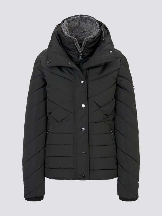 Gevoerd jack - Vrouwen - Deep Black Gevoerd jack - Vrouwen - Deep Black - 7 - TOM TAILOR