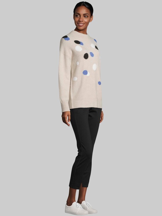 Jumper with wool - Women - sicilian-blue Jumper with wool - Women - sicilian-blue - 3 - TOM TAILOR
