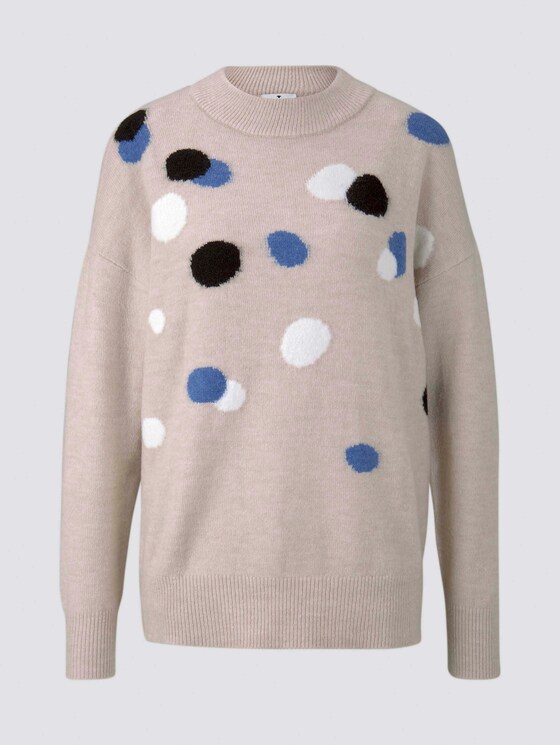 Jumper with wool - Women - sicilian-blue Jumper with wool - Women - sicilian-blue - 7 - TOM TAILOR