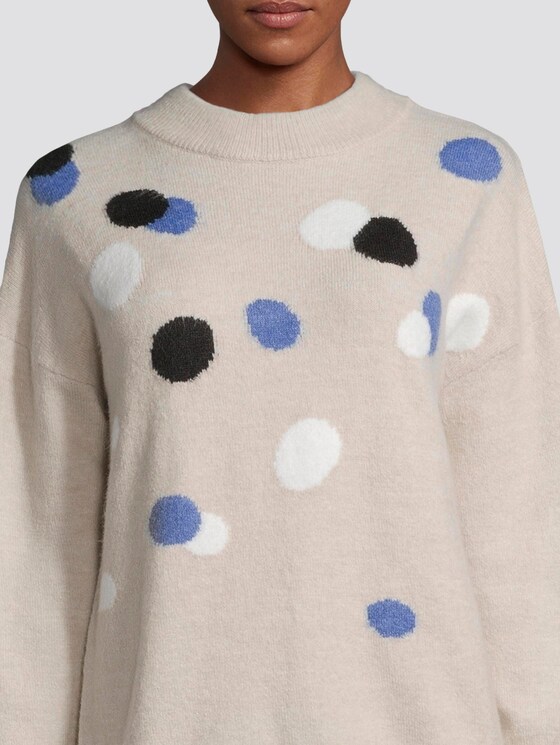 Jumper with wool - Women - sicilian-blue Jumper with wool - Women - sicilian-blue - 9 - TOM TAILOR
