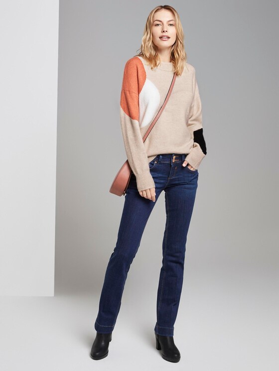 Pullover mit Punkten - Frauen - desert sand melange Pullover mit Punkten - Frauen - desert sand melange - 3 - TOM TAILOR