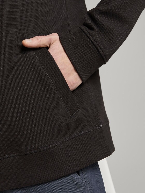Jacket with stand-up collar - Men - Dark Greyish Black Jacket with stand-up collar - Men - Dark Greyish Black - 10 - TOM TAILOR