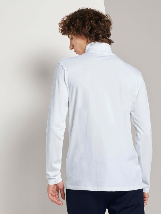 Lange mouwen shirt met col - Mannen - White Lange mouwen shirt met col - Mannen - White - 2 - TOM TAILOR Denim