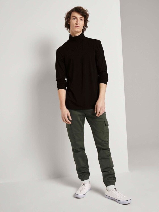 Langarmshirt mit Turtleneck - Männer - Black Langarmshirt mit Turtleneck - Männer - Black - 3 - TOM TAILOR Denim