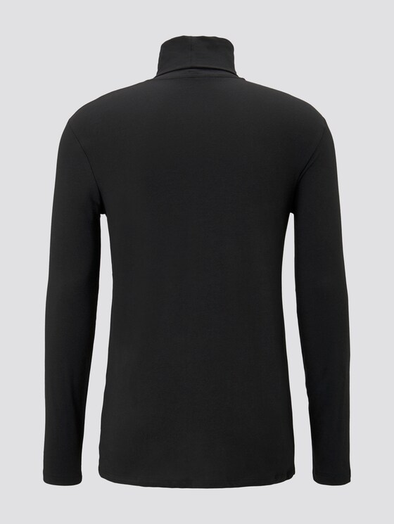 Langarmshirt mit Turtleneck - Männer - Black Langarmshirt mit Turtleneck - Männer - Black - 8 - TOM TAILOR Denim