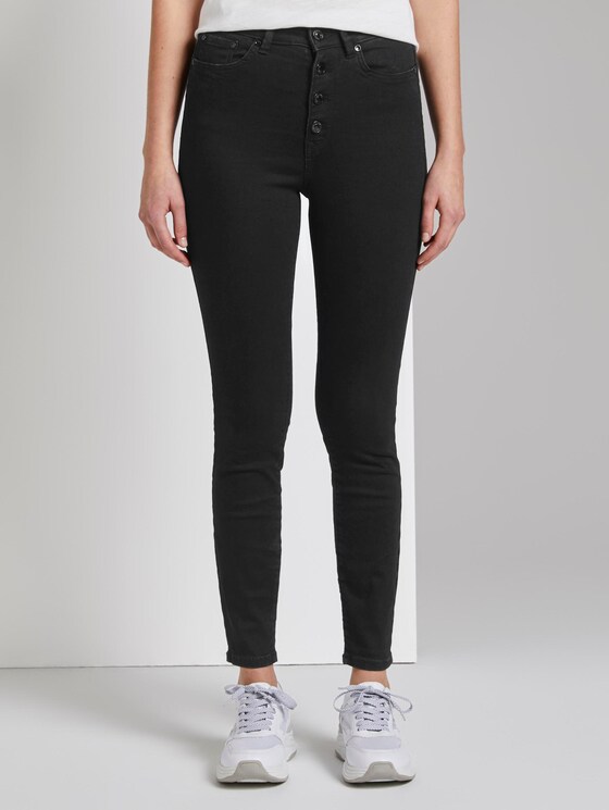 Janna Extra Skinny Jeans - Women - black denim Janna Extra Skinny Jeans - Women - black denim - 1 - TOM TAILOR Denim