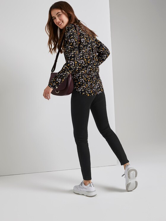 extra long black skinny jeans