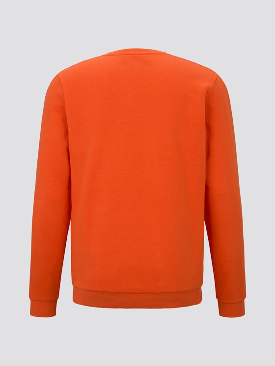 Sweatshirt met print - Mannen - fever red Sweatshirt met print - Mannen - fever red - 8 - TOM TAILOR Denim