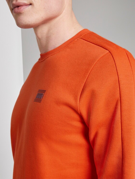 Sweatshirt met print - Mannen - fever red Sweatshirt met print - Mannen - fever red - 9 - TOM TAILOR Denim