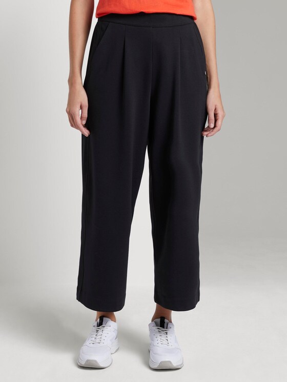 Basic Culotte - Frauen - Deep Black Basic Culotte - Frauen - Deep Black - 1 - TOM TAILOR Denim