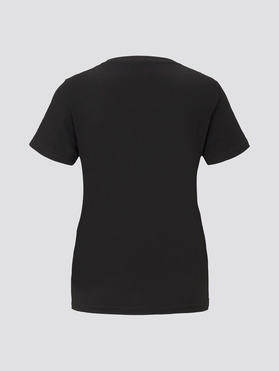 Toni Garrn: T-shirt met print - Vrouwen - Deep Black Toni Garrn: T-shirt met print - Vrouwen - Deep Black - 8 - TOM TAILOR