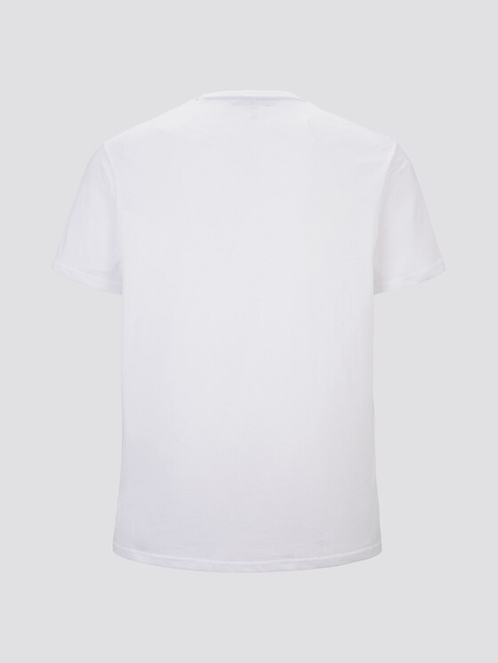 T-Shirt mit Logo-Print - Männer - White T-Shirt mit Logo-Print - Männer - White - 8 - Men Plus