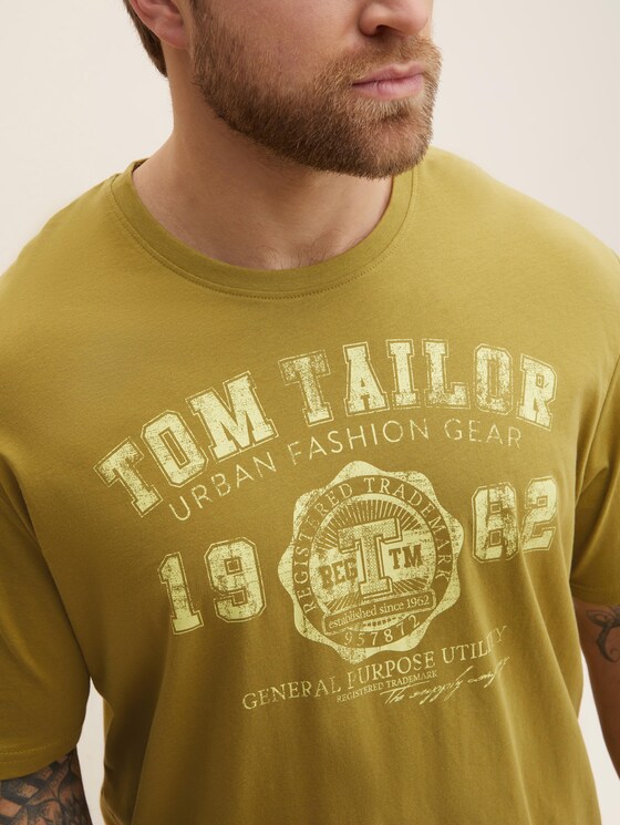 Tom tailor t shirt Print logotipo té t-shirt 1/2