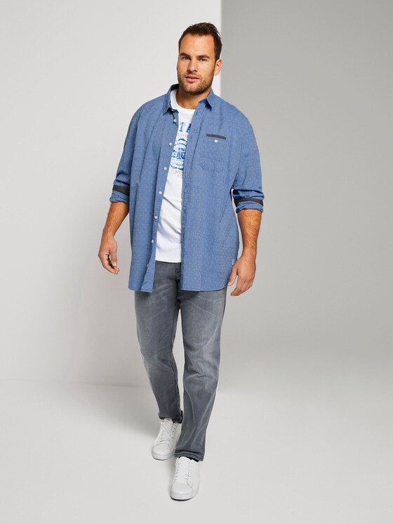 5-pocket in Slim Fit - Men - grey denim 5-pocket in Slim Fit - Men - grey denim - 3 - Men Plus