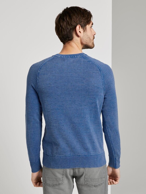 Sweatshirt - Mannen - Arctic Sea Blue Sweatshirt - Mannen - Arctic Sea Blue - 2 - TOM TAILOR