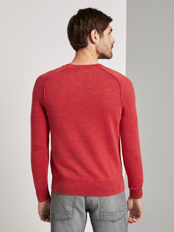 Sweatshirt - Männer - brilliant red Sweatshirt - Männer - brilliant red - 2 - TOM TAILOR