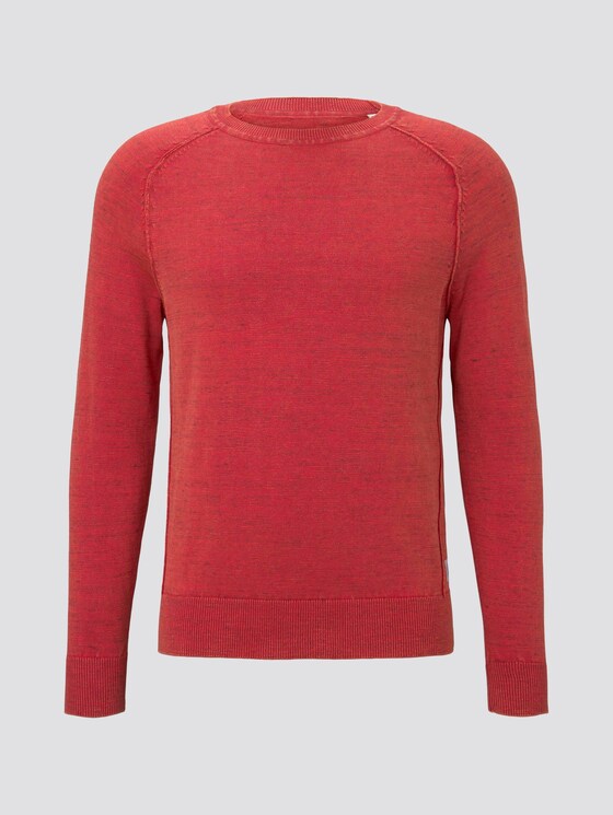 Sweatshirt - Männer - brilliant red Sweatshirt - Männer - brilliant red - 7 - TOM TAILOR