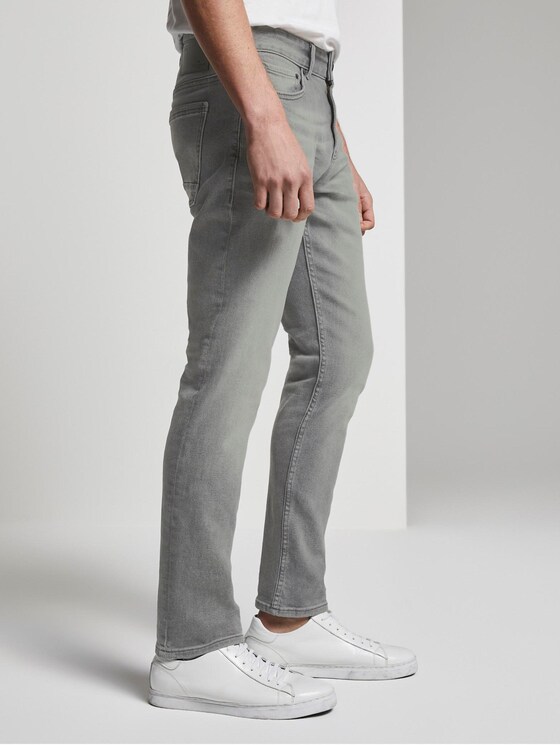 Josh Regular Slim Jeans - Männer - used light stone grey denim Josh Regular Slim Jeans - Männer - used light stone grey denim - 11 - TOM TAILOR